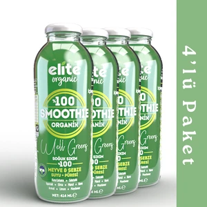Elite Organic Smoothie Well Greens 414 ml