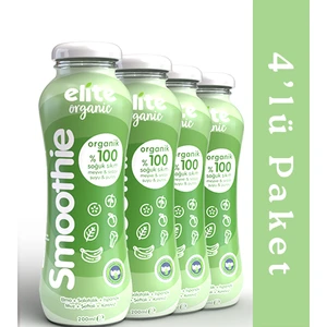 Elite Organic Muzlu Salatalıklı Smoothie 200 ml