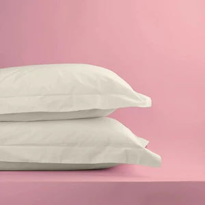 Pamuk Oxford Yastık Kılıfı Seti 62 Tel (155 Tc) Okotex  Sertifikalı 50 x 70 cm  (2 Adet)