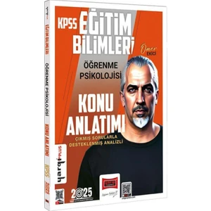 Yargı Yayınevi 2025 KPSS Eğitim Bilimleri Öğrenme Psikolojisi Konu Anlatımı - Ömer Ekici