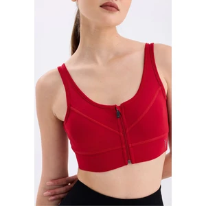 Kadın Fermuar Detaylı Büstiyer / Spor Büstiyer