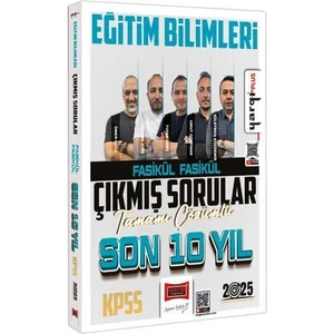 Yargı Yayınevi 2025 KPSS Eğitim Bilimleri Tamamı Çözümlü Fasikül Fasikül Son 10 Yıl Çıkmış Sorular