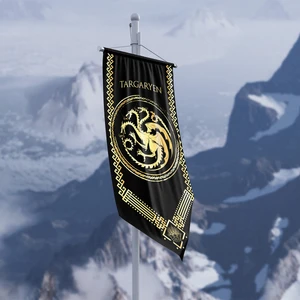 Game Of Thrones Targaryen Hanedanlığı Flama Bayrak