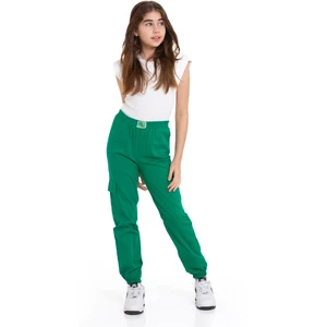 Beli Lastikli Jogger Kız Çocuk Pantolon