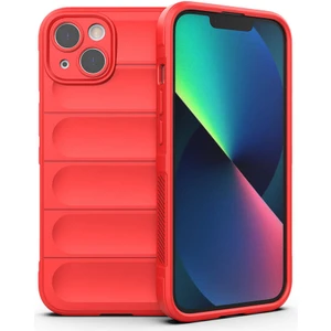 İphone 13 Kılıf Rahat Tutulabilir Yapılı İçi Kadife Kaplamalı Etnik Premium TPU Silikon Kapak