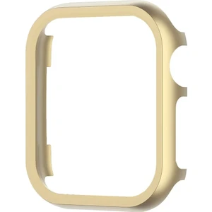 Apple Watch Seri 3-2 38MM Uyumlu Alüminyum Metal Kasa Koruyucu Gold