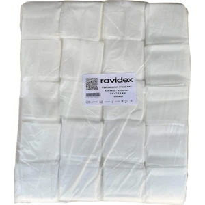 Yüksek Emici Spanç 7,5*7,5 8 Kat 500'LÜK Ravi (Iplik Gazlı Bez Spanç Değildir-Nonwoven Tip Spançtır)