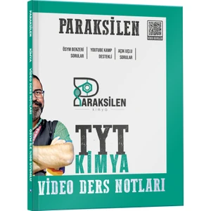 Kr Akademi Yayınları Paraksilen Tyt Kimya Video Ders Notları - Mehmet Sait Özdemir
