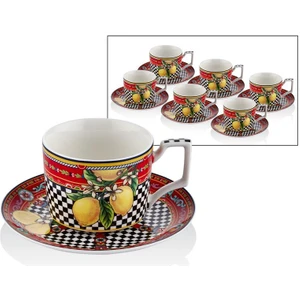 Summer 6 Lı Çay Fincanı Seti 16X6 cm 1BSF-1900SM