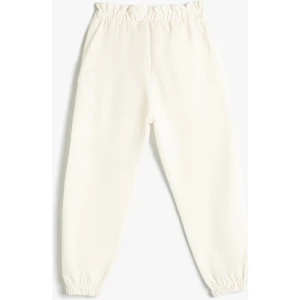 Jogger Eşofman Altı Beli Lastikli Pamuklu