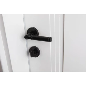 UGS Ticaret Siyah Parçalı Wc Kapı Kolu (Iç - Dış Takım)