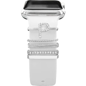 Psgt apple Watch Uyumlu Harfli Charm Aksesuar Tüm Seriye Uyumlu Akıllı Saay Charm