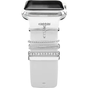 Psgt apple Watch Uyumlu Harfli Charm Aksesuar Tüm Seriye Uyumlu Akıllı Saay Charm