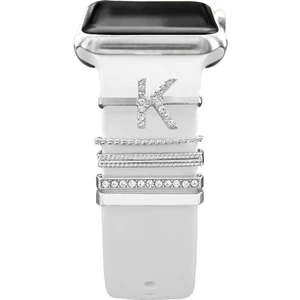 Psgt apple Watch Uyumlu Harfli Charm Aksesuar Tüm Seriye Uyumlu Akıllı Saay Charm