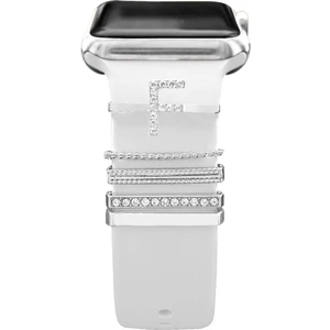 Psgt apple Watch Uyumlu Harfli Charm Aksesuar Tüm Seriye Uyumlu Akıllı Saay Charm