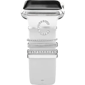 Psgt apple Watch Uyumlu Harfli Charm Aksesuar Tüm Seriye Uyumlu Akıllı Saay Charm
