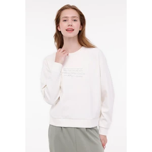 Wl Carla-B 16 4pr Ekru Kadın Sweatshirt