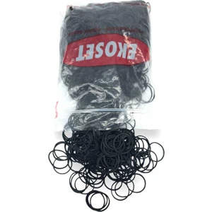 500 Adet Siyah Küçük Paket Lastiği 40 mm