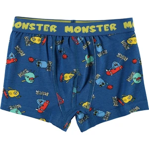 Civil Boys Erkek Çocuk 2'Li Boxer Set 2-10 Yaş Koyu Mavi