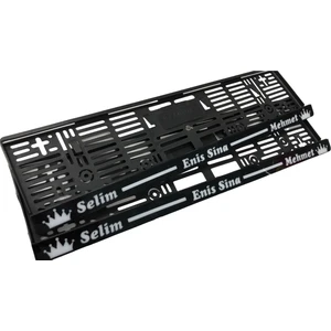 Kişiye Özel Isimli Lüx Pleksi Plakalık