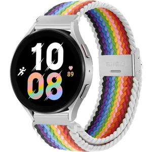 Cover Center Huawei Watch Gt4 46MM Uyumlu Likralı Örgü Flexible Kayış Akıllı Saat Kordon 22MM