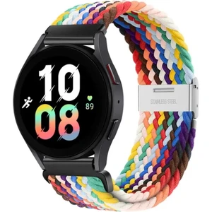 Cover Center Huawei Watch Gt4 46MM Uyumlu Likralı Örgü Flexible Kayış Akıllı Saat Kordon 22MM