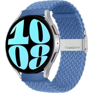 Cover Center Xiaomi Mi Watch Yuvarlak Kasa Uyumlu Likralı Örgü Flexible Akıllı Saat Kordonu 22MM
