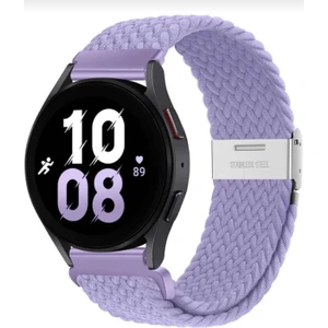 Cover Center Xiaomi Mi Watch Yuvarlak Kasa Uyumlu Likralı Örgü Flexible Akıllı Saat Kordonu 22MM