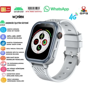 4g Sim Kartlı Gps'li Çocuk Saati K15PRO  (Whatsaap-Wifi-Imei Kayıtlı-Ips Ekran-Hızlı Akıcı Menü)