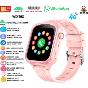 4g Sim Kartlı Gps'li Çocuk Saati K15PRO  (Whatsaap-Wifi-Imei Kayıtlı-Ips Ekran-Hızlı Akıcı Menü)