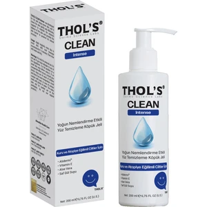 CLEAN Intense (TB3) Yüz Temizleme Köpük Jeli  - 200 ml  Kuru ve Atopiye Eğilimli Ciltler İçin Yoğun Nemlendirme Etkili Yüz Temizleme Köpük Jeli