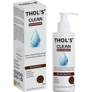 Thol's Clean Spot&Blemish (Tb10) Yüz Temizleme Köpük Jeli  - 200 Ml  Leke Ve Siyah Nokta Karşıtı Yüz Temizleme Köpük Jeli