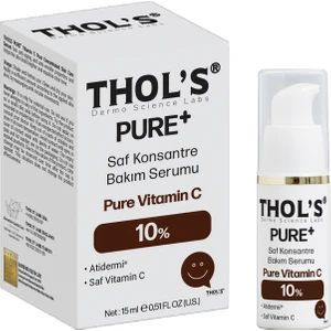 PURE+ Saf Vitamin C 10% - 15 ml (TB54) Bakım Serumu