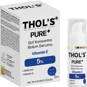 PURE+ Vitamin E 5% - 15 ml (TB57) Bakım Serumu