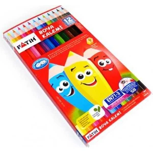 Kuru Boya Kalemi 12 Parça Renkli Set Çocuklar İçin Eğlenceli Çizim