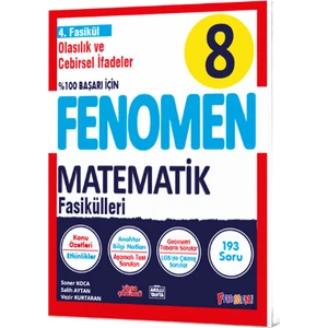 Fenomen 8 Matematik 4.fasikül (Olasılık ve Cebirsel Ifadeler)