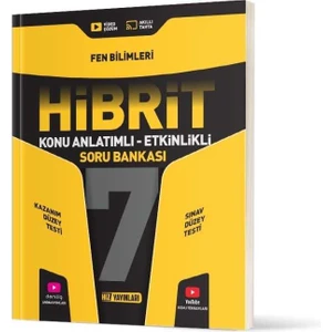 Hız Yayınları 7. Sınıf Fen Bilimleri Hibrit Konu Anlatımlı Etkinlikli Soru Bankası