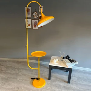 Lambader Hareketli Başlık Sehpalı Modern Dekoratif Metal Oturma Odası Çalışma Odası