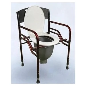 Hasta Lazımlığı Klozeti Tuvaleti Banyosu Direk Wc Seyyar Sandalyesi Katlanabilir Yükseklik Ayarlı