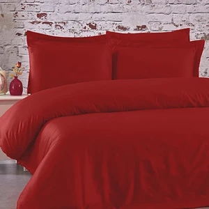 Sabia %100 Pamuk 62 Tel (155 Tc) 140X200+30 cm Lastikli Çarşaflı Çift Kişilik Nevresim Takımı (4 Yastıklı)