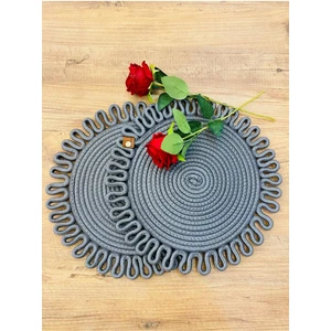 BDZ Deri Hasır Jüt Sunum Tabak Altlığı  Supla Amerikan Servis 2 Li