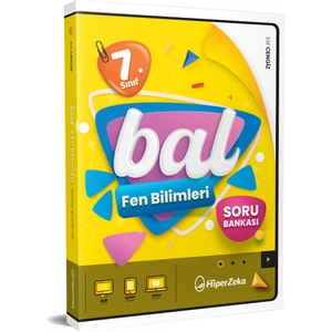 Hiper Zeka Yayınları 7. Sınıf Bal Fen Bilimleri Soru Bankası
