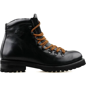 Harley Davidson Harley-Davidson Harley Davidson 026M100060 Notley Black Deri Erkek Günlük Bot 026M100060-NOTLEY-BLACK-DERI Siyah