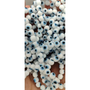 Egem Aksesuar Dizi Cam Takı Boncuğu 6 mm 1 Dizi