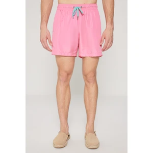 Altınyıldız Classics Erkek Pembe Standart Fit Normal Kesim Hızlı Kuruyan Yan Cepli Desenli Mayo