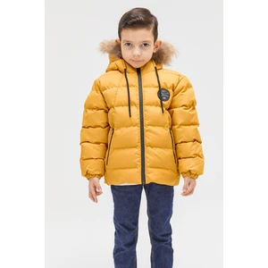 Benitto Kids Benittokids Erkek Çocuk Natürel Kürklü Mont 51289