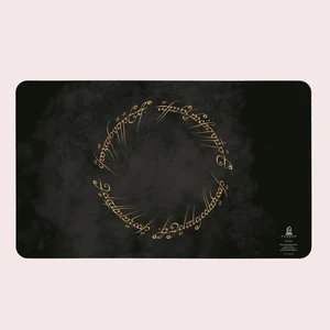 Kambar Oyun - Kara Lisan - 90X60CM Dikiş Kenarlı Mousepad