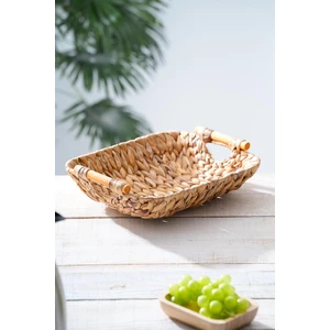 Wicker Hasır Ekmek Sepeti - 31 cm