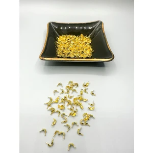 Egem Aksesuar Düğüm Kapama Kancası Sarı Renk (100 Adet)