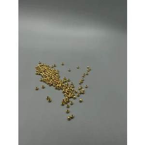 Egem Aksesuar 4 mm Metal Yuvarlak Ara Aparatı Gold 1000 Adet Takı Malzemeleri